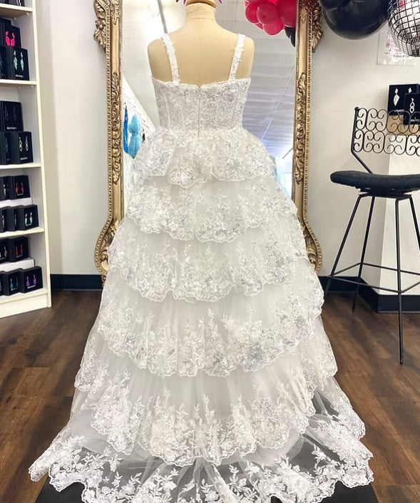 Sherri Hill K56358 Ivory